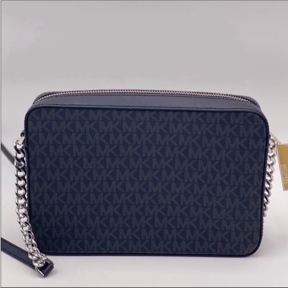 New Michael Kors EW Crossbody Black Bag - Picture 5 of 7